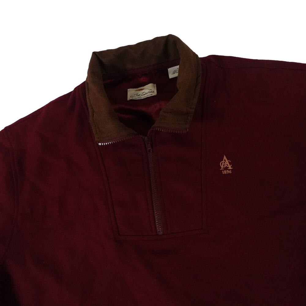 Aronimink Bob Timberlake Signature Wool Blend 1/4 Zip Golf Pullover Men's Large